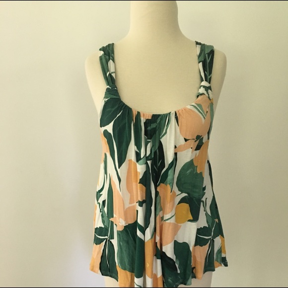 Anthropologie Vanessa Virginia Floral Tank Top - Picture 3 of 7